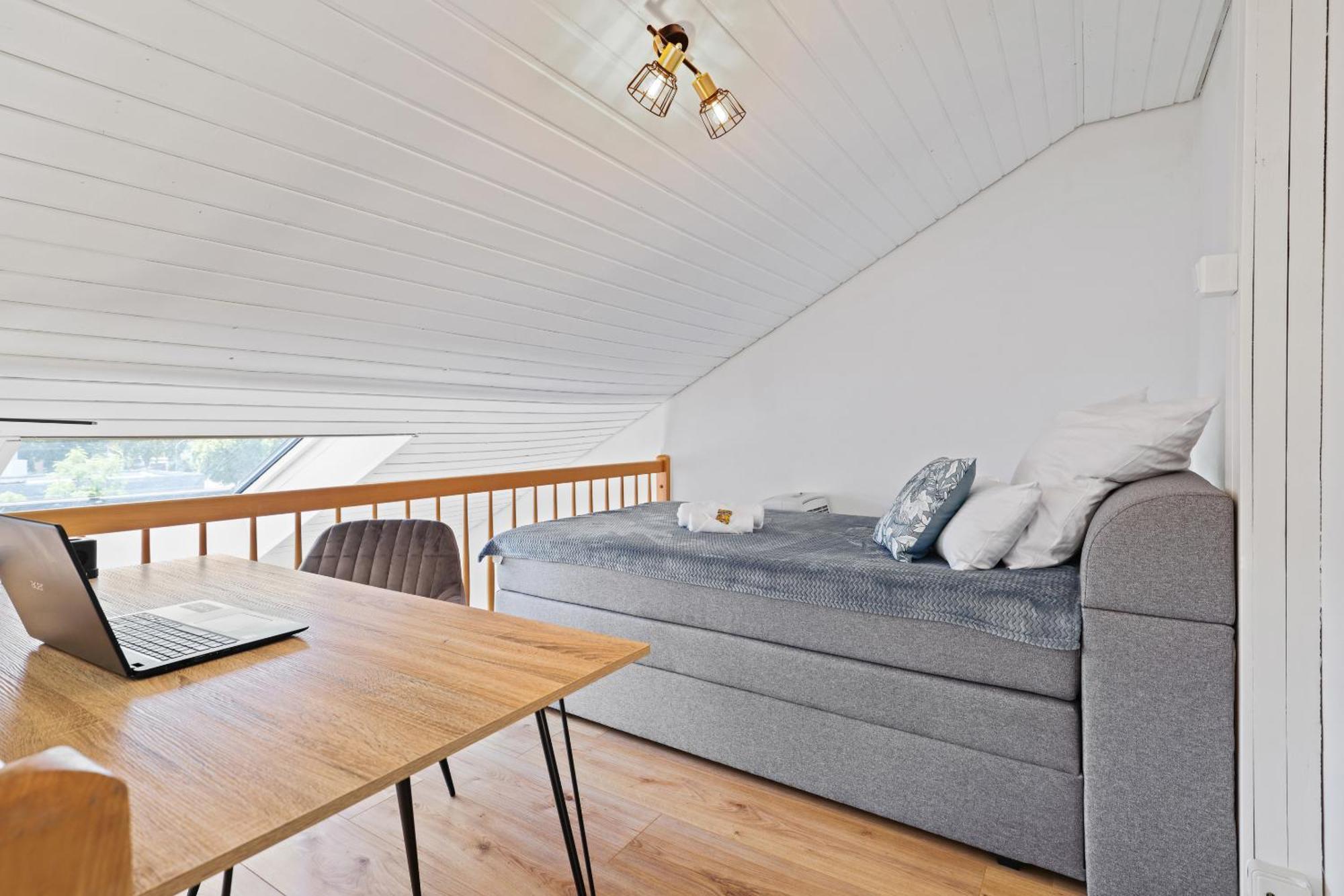 Apart21 - Blue - Maisonette - Netflix - Parking - Near Audi 因戈尔施塔特 外观 照片